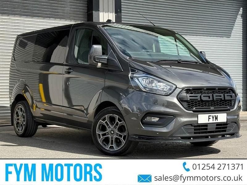 Grey Used 2021 Ford Transit Custom Limited Van | £15,995 (Fair price) - Image 1/3