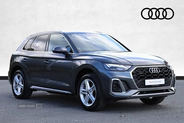 Grey Used 2024 Audi Q5 S-Line SUV | £37,490 (Fair price) - Image 1/4