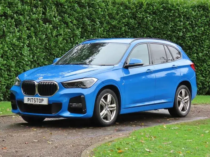 Used BMW X1 M Sport 192 HP (141 kW) 2019 Blue SUV