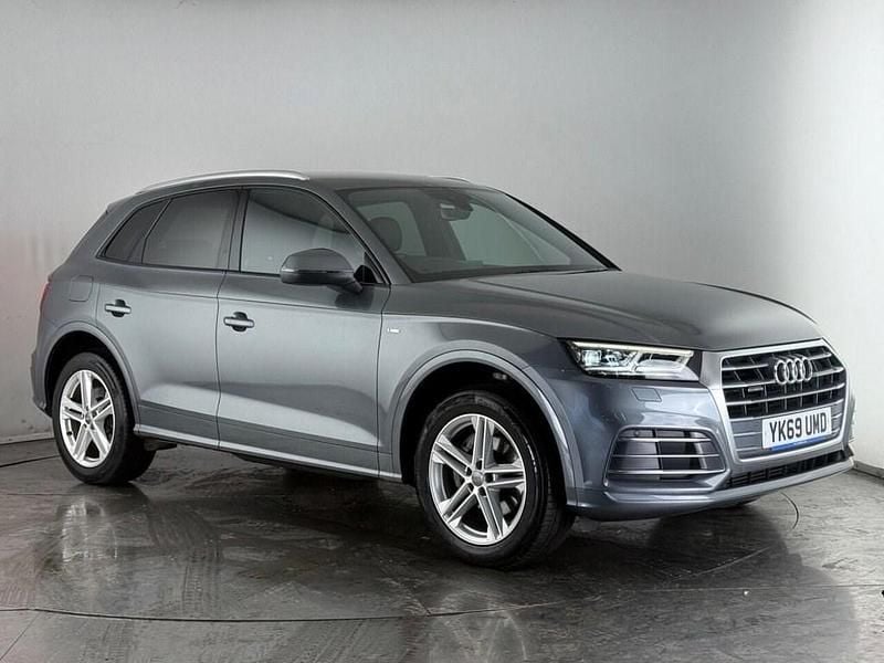 Grey Used 2019 Audi Q5 S-Line SUV | £21,350 (Super price) - Image 1/3