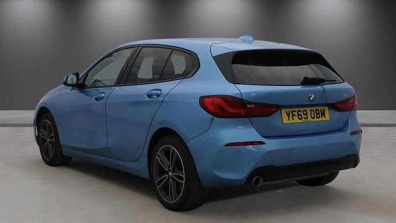 Used BMW M140 Sport Line 140 HP (102 kW) 2019 Blue Hatchback