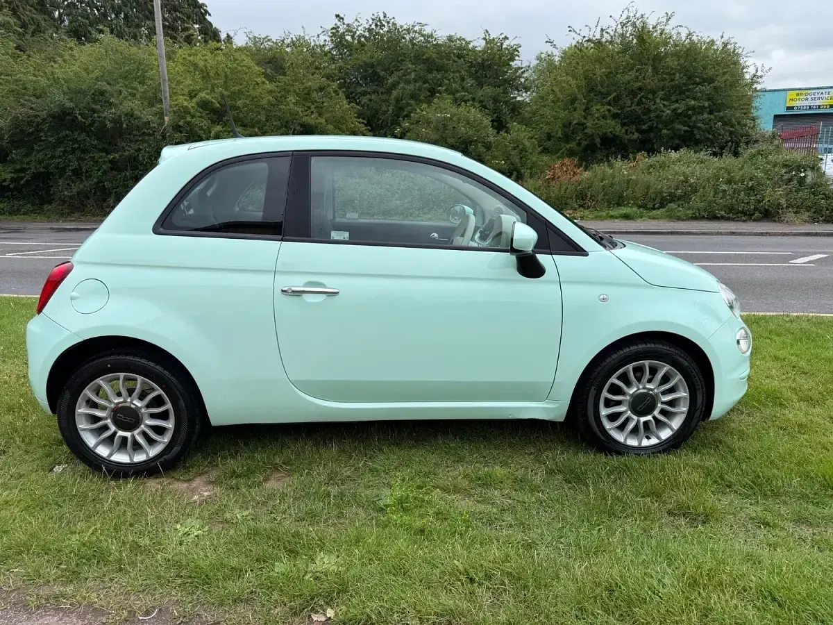 Used Fiat 500 Pop Star 69 HP (50 kW) 2017 Green Hatchback