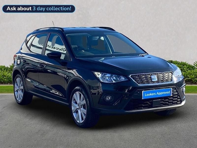 Black Used 2018 Seat Arona SE Technology SUV | £10,199 (Fair price) - Image 1/4