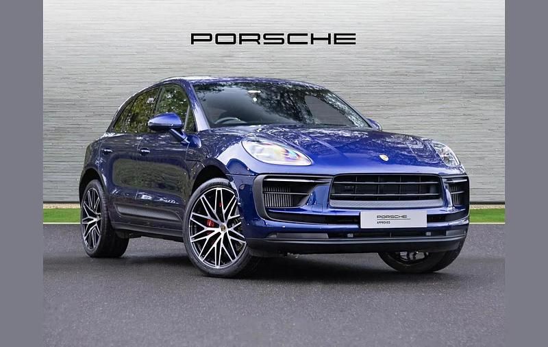 Blue Used 2022 Porsche Macan S SUV | £57,940 (Fair price) - Image 1/4
