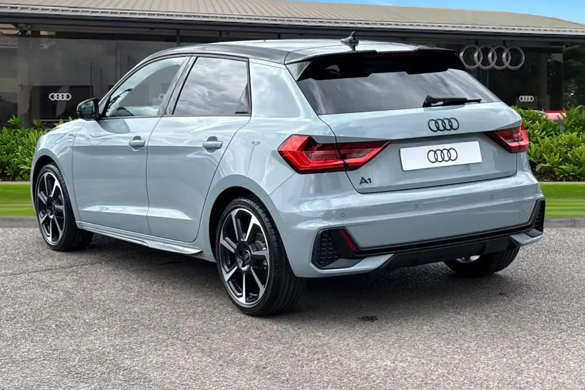 New Audi A1 Sportback Black Edition 2026 Grey Hatchback
