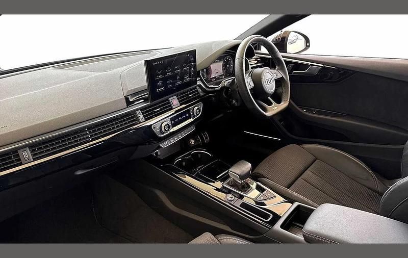 Used Audi A5 Black Edition 200 HP (147 kW) 2024 Blue Coupe