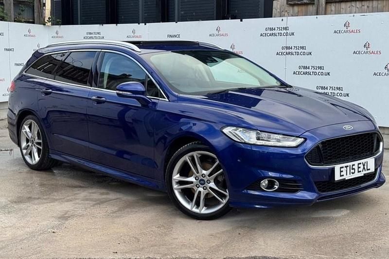 Blue Used 2015 Ford Mondeo Titanium Estate | £8,795 (Fair price) - Image 1/1