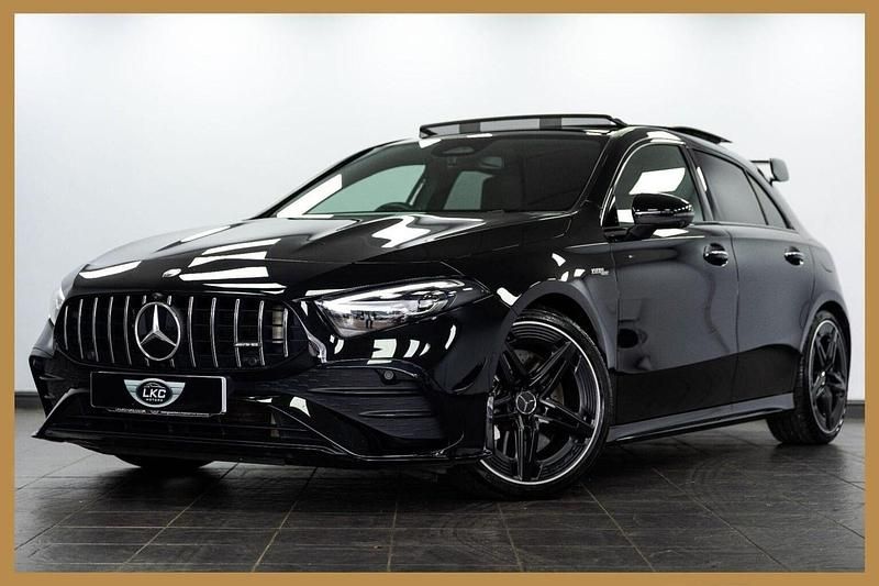 Black Used 2024 Mercedes A35 AMG Premium Plus Hatchback | £36,990 (Fair price) - Image 1/4