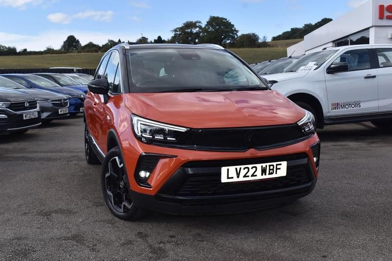 Used Vauxhall Crossland Ultimate 2022 Orange SUV