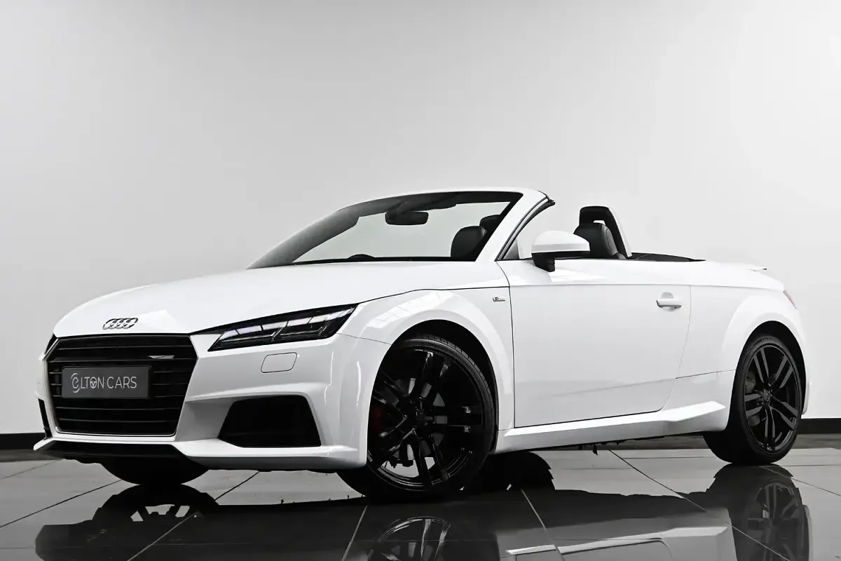 Used Audi TT Roadster S-Line 184 HP (135 kW) 2016 White Cabriolet