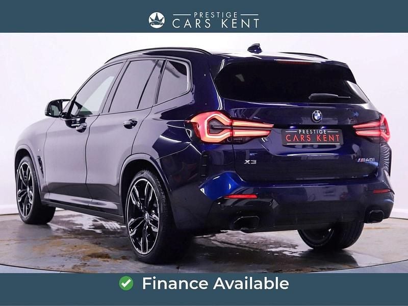 Used BMW X3 M Sport 355 HP (261 kW) 2021 Blue SUV