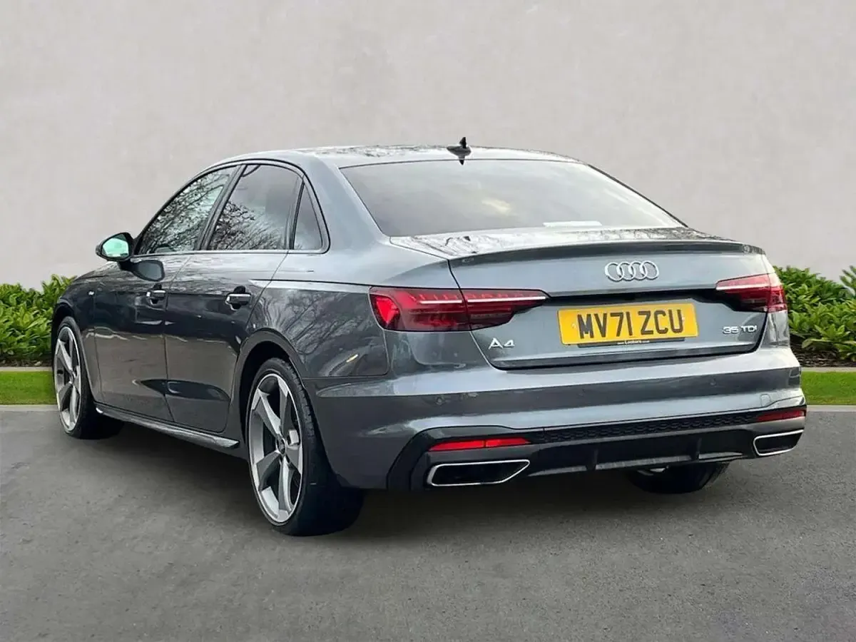 Used Audi A4 Black Edition 163 HP (119 kW) 2021 Grey Sedan