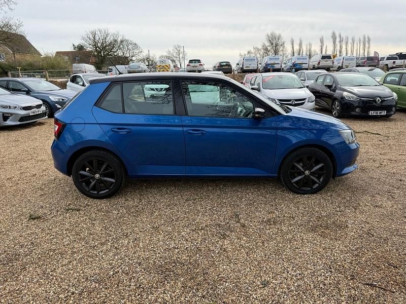 Used Skoda Fabia Colour Edition 2017 Blue Hatchback