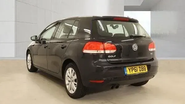 Used VW Golf VI SE 122 HP (89 kW) 2011 Black Hatchback