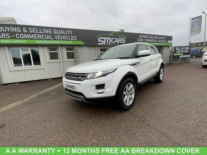 White Used 2014 Land Rover Range Rover evoque Pure SUV | £10,450 (Fair price) - Image 1/4
