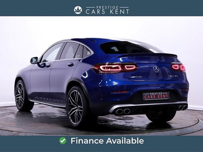 Used Mercedes GLC43 AMG Premium Plus 390 HP (286 kW) 2023 Blue Coupe
