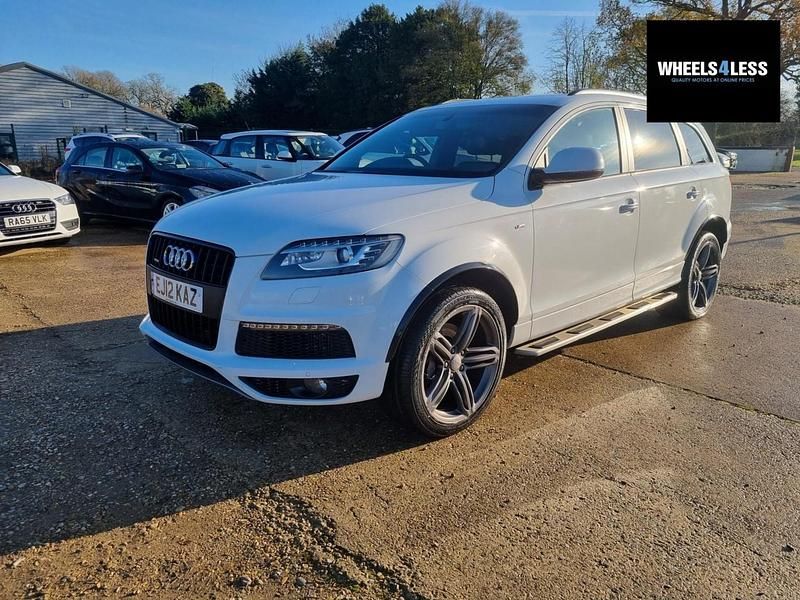 Used Audi Q7 S-line plus 245 HP (180 kW) 2012 White SUV