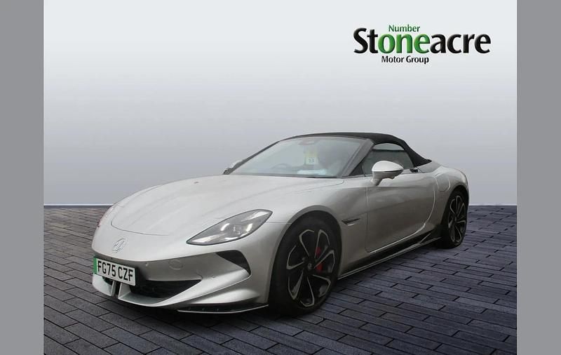New MG Cyberster 375 kW (510 HP) 2025 Silver Cabriolet