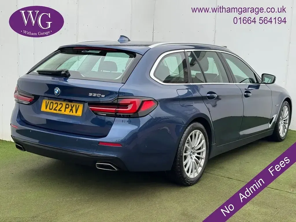 Used BMW 530e Comfort Edition 288 HP (211 kW) 2022 Blue Estate