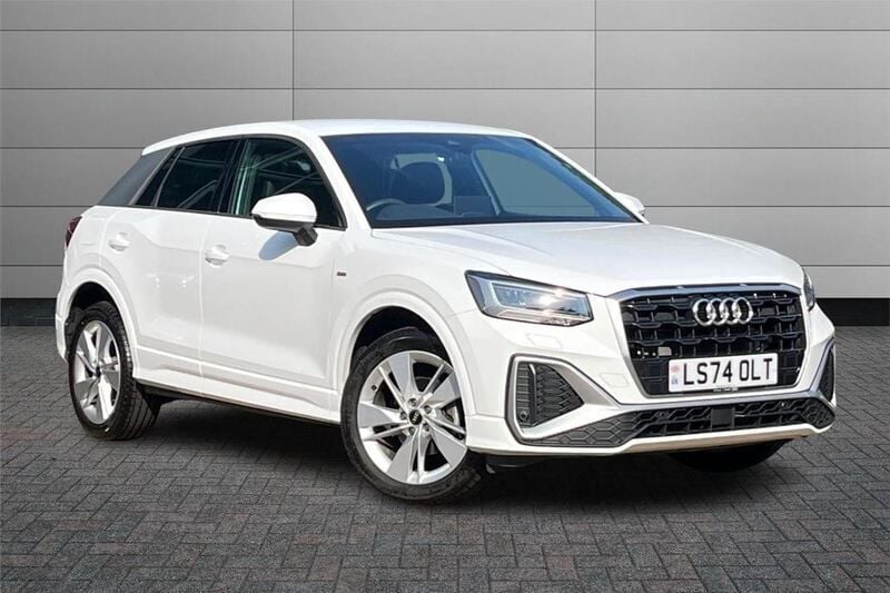 White Used 2024 Audi Q2 S-Line SUV | £28,450 (A bit pricey) - Image 1/4