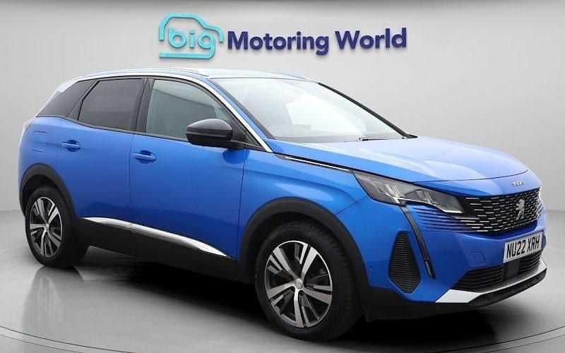 Used Peugeot 3008 Allure Premium 131 HP (96 kW) 2022 Blue SUV