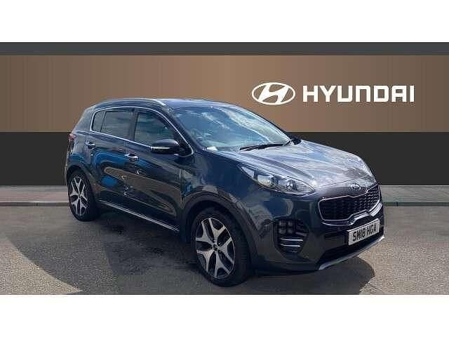 Silver Used 2018 Kia Sportage GT-Line SUV | £13,120 (Good price) - Image 1/4