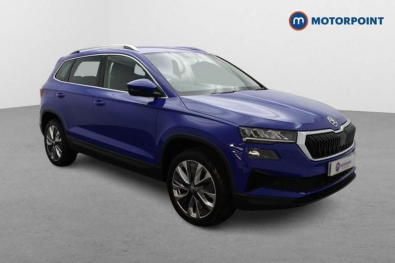 Used Skoda Karoq SE L 2022 Blue SUV