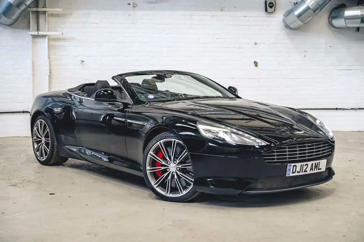 Used Aston Martin Virage 2012 Black Cabriolet