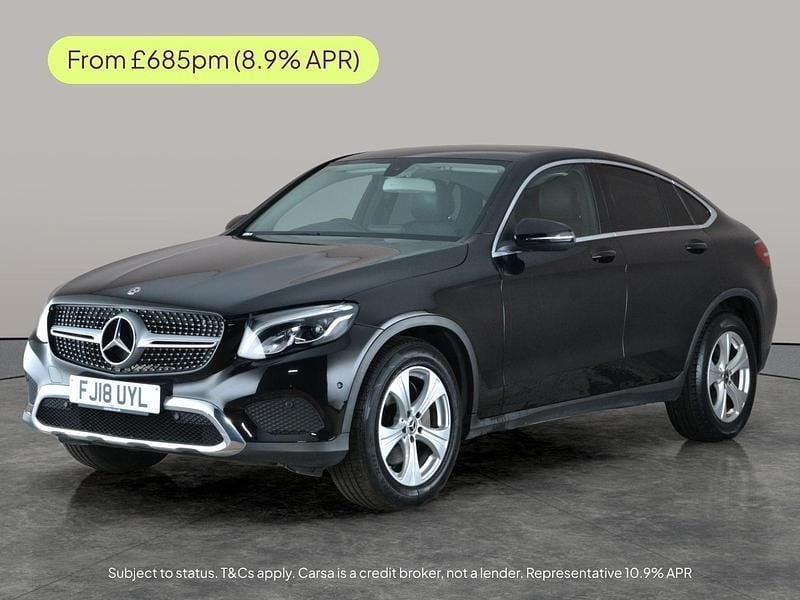 Grey Used 2022 Mercedes GLC220 AMG line SUV | £23,574 (Fair price) - Image 1/2