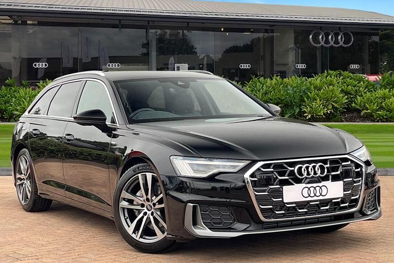 Black New 2025 Audi A6 S-Line Estate | £40,444 - Image 1/4
