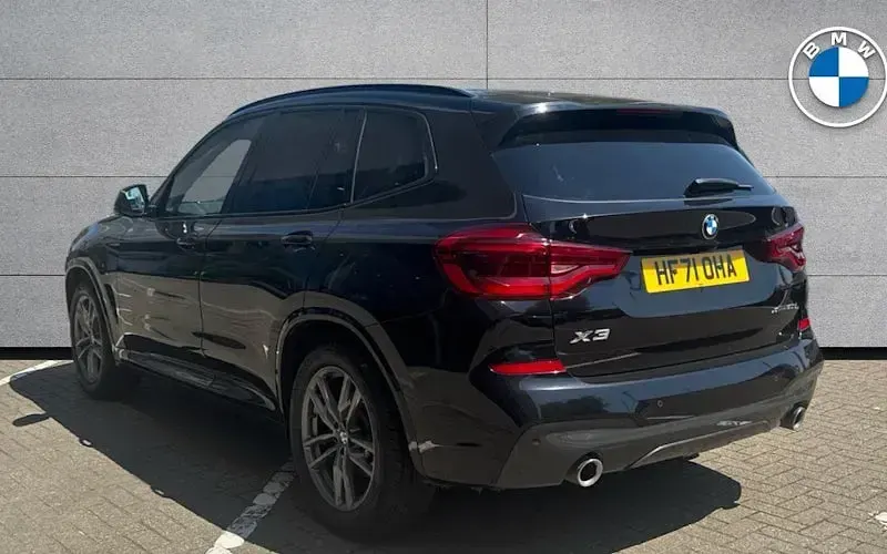 Used BMW X3 M Sport 190 HP (139 kW) 2021 Black SUV