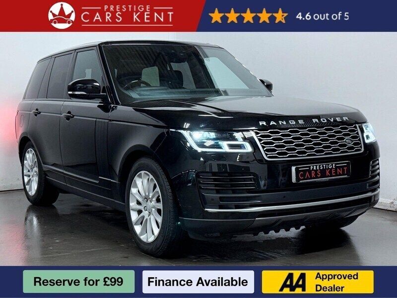 Black Used 2019 Land Rover Range Rover Vogue SUV | £34,905 (Fair price) - Image 1/4