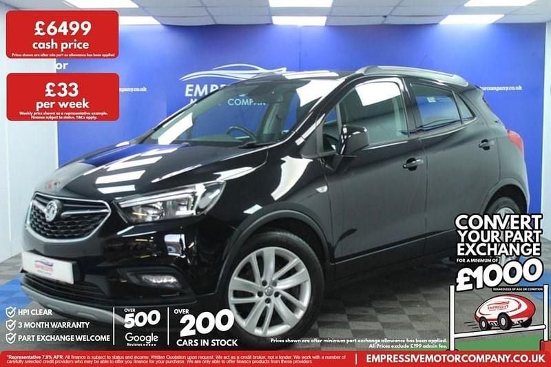Used Vauxhall Mokka X Active 140 HP (102 kW) 2016 Black SUV