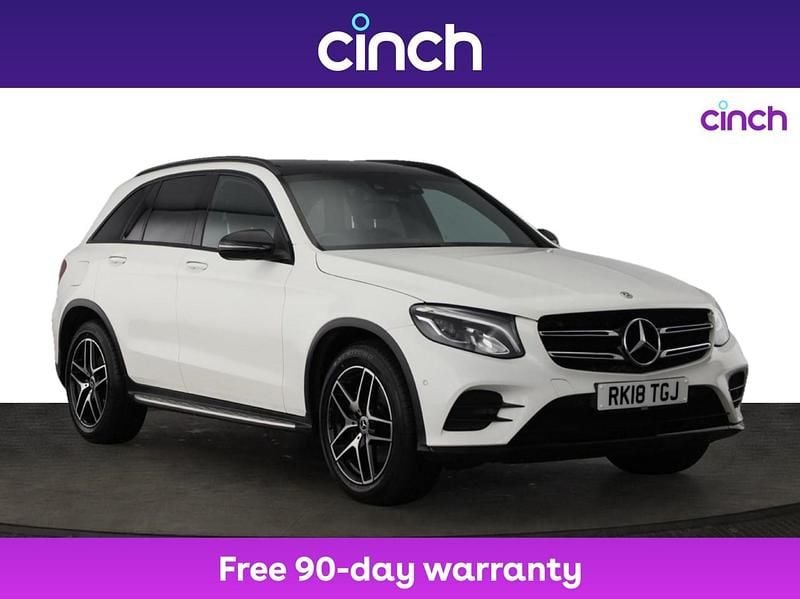 White Used 2018 Mercedes GLC220 AMG Line Premium SUV | £21,299 (Fair price) - Image 1/3