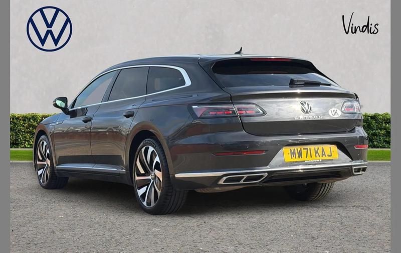 Usado VW Arteon R-line 190 HP (139 kW) 2022 Cinzento Carrinha