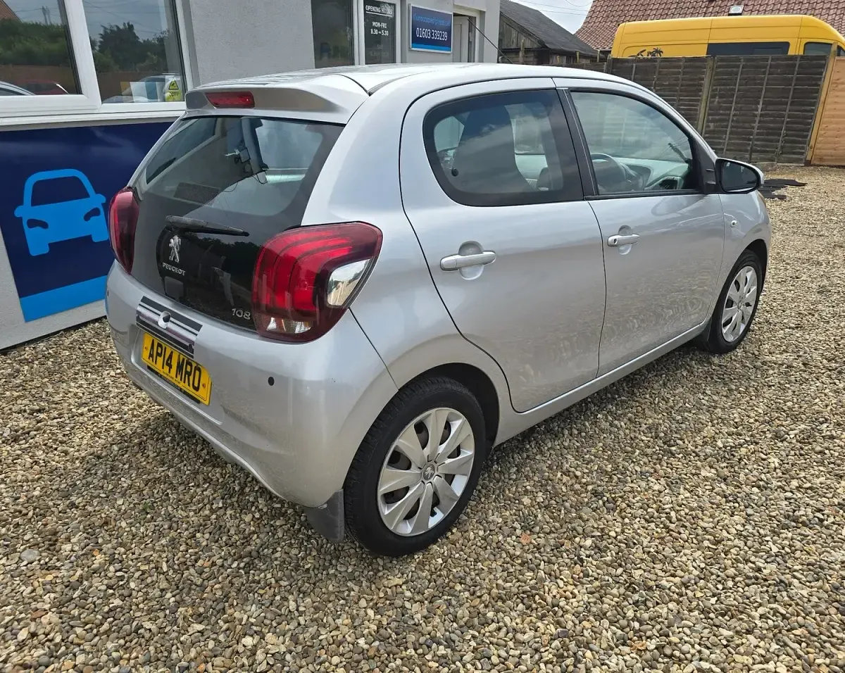Used Peugeot 108 Active 2014 Silver Hatchback