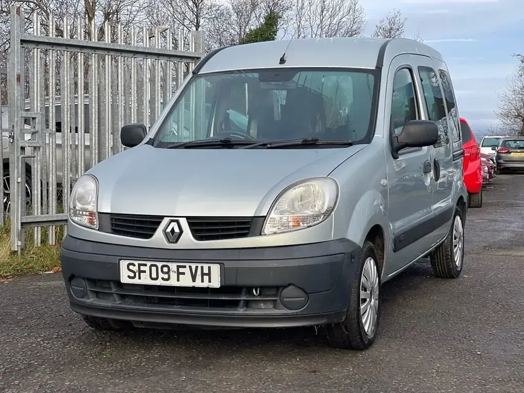 Gebraucht Renault Kangoo Authentique 95 PS (69 kW) 2009 Grau Van / Kleinbus
