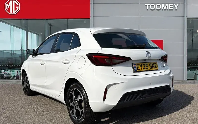 Used MG MG3 SE 116 HP (85 kW) 2025 White Hatchback