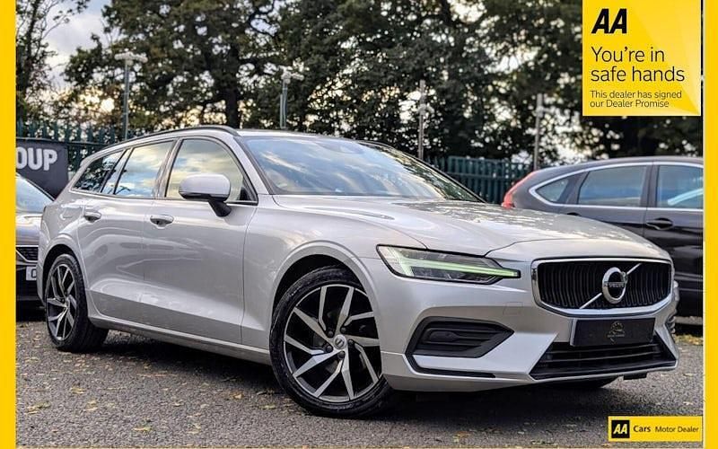 Silver Used 2019 Volvo V60 Momentum Estate | £13,688 (Expensive) - Image 1/3