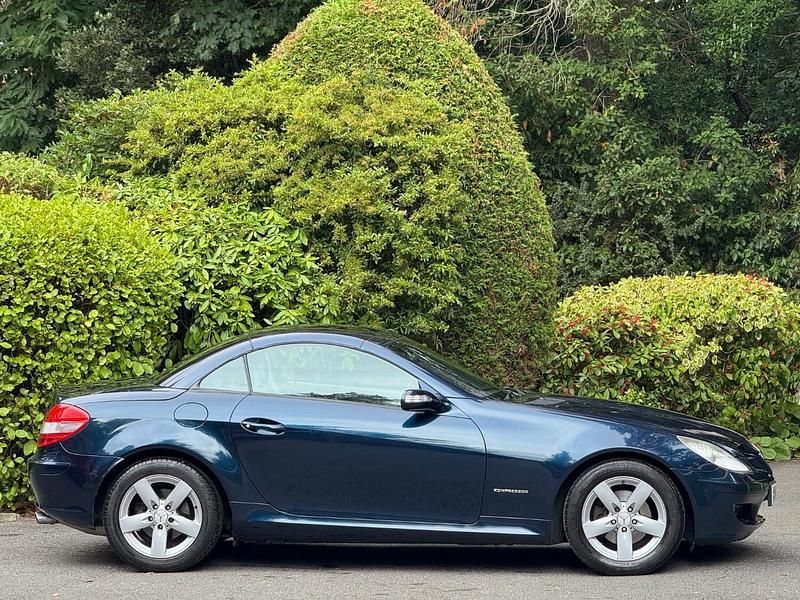 Used Mercedes SLK200 2007 Blue Cabriolet