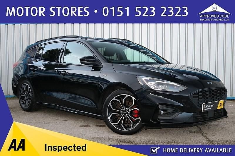 Used Ford Focus ST-Line X 120 HP (88 kW) 2020 Black Estate