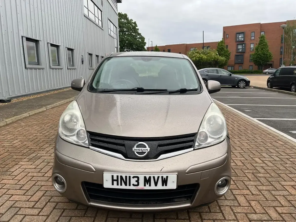 Used Nissan Note Acenta 110 HP (80 kW) 2013 Beige Hatchback