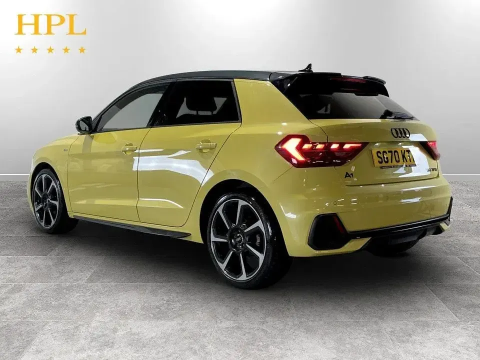 Usado Audi A1 Sportback S-Line 150 HP (110 kW) 2020 Amarelo Citadino