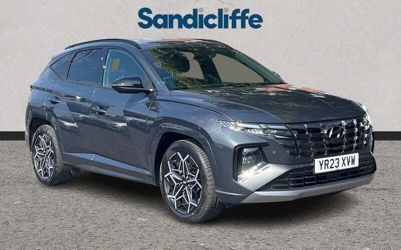 Grey Used 2023 Hyundai Tucson N Line SUV | £21,301 (Expensive) - Image 1/4
