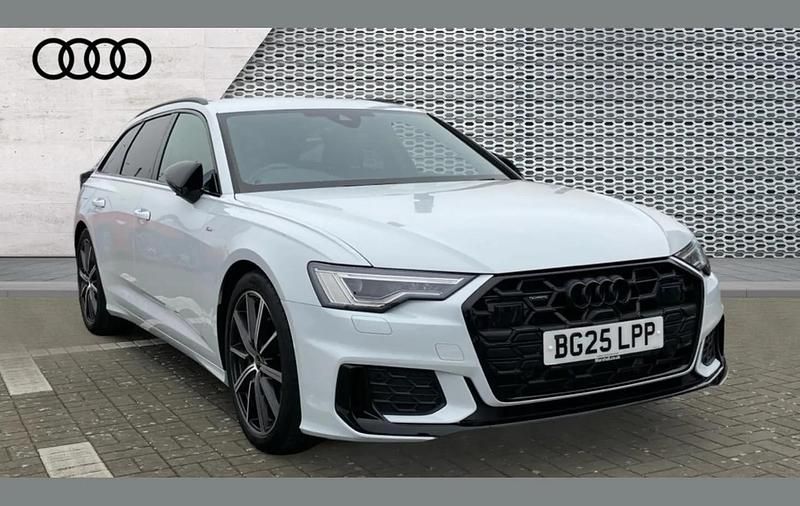 Used Audi A6 Black Edition 204 HP (150 kW) 2025 White Estate