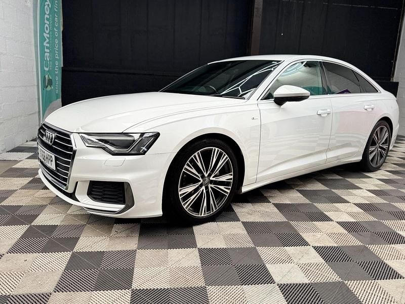 Used Audi A6 S-Line 2018 White Sedan