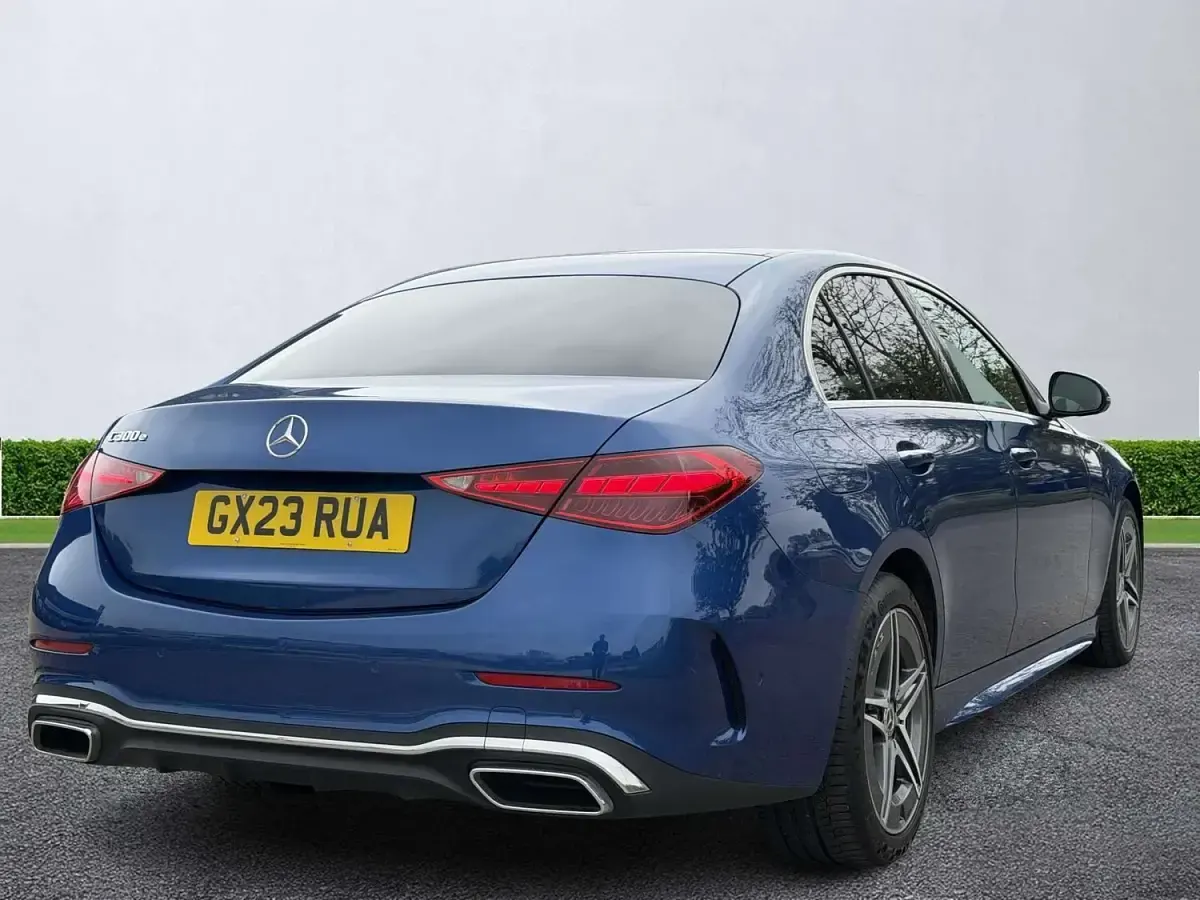 Used Mercedes C300e AMG Line Premium 2023 Blue Sedan