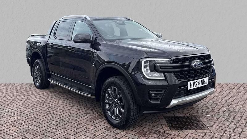 Black Used 2024 Ford Ranger Wildtrack Pickup | £30,666 (Super price) - Image 1/4
