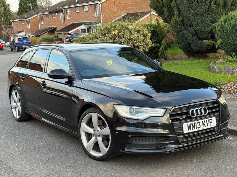 Used Audi A6 Black Edition 245 HP (180 kW) 2013 Black Estate