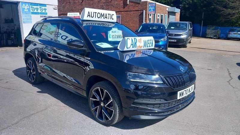 Used Skoda Karoq SportLine 150 HP (110 kW) 2020 Black SUV